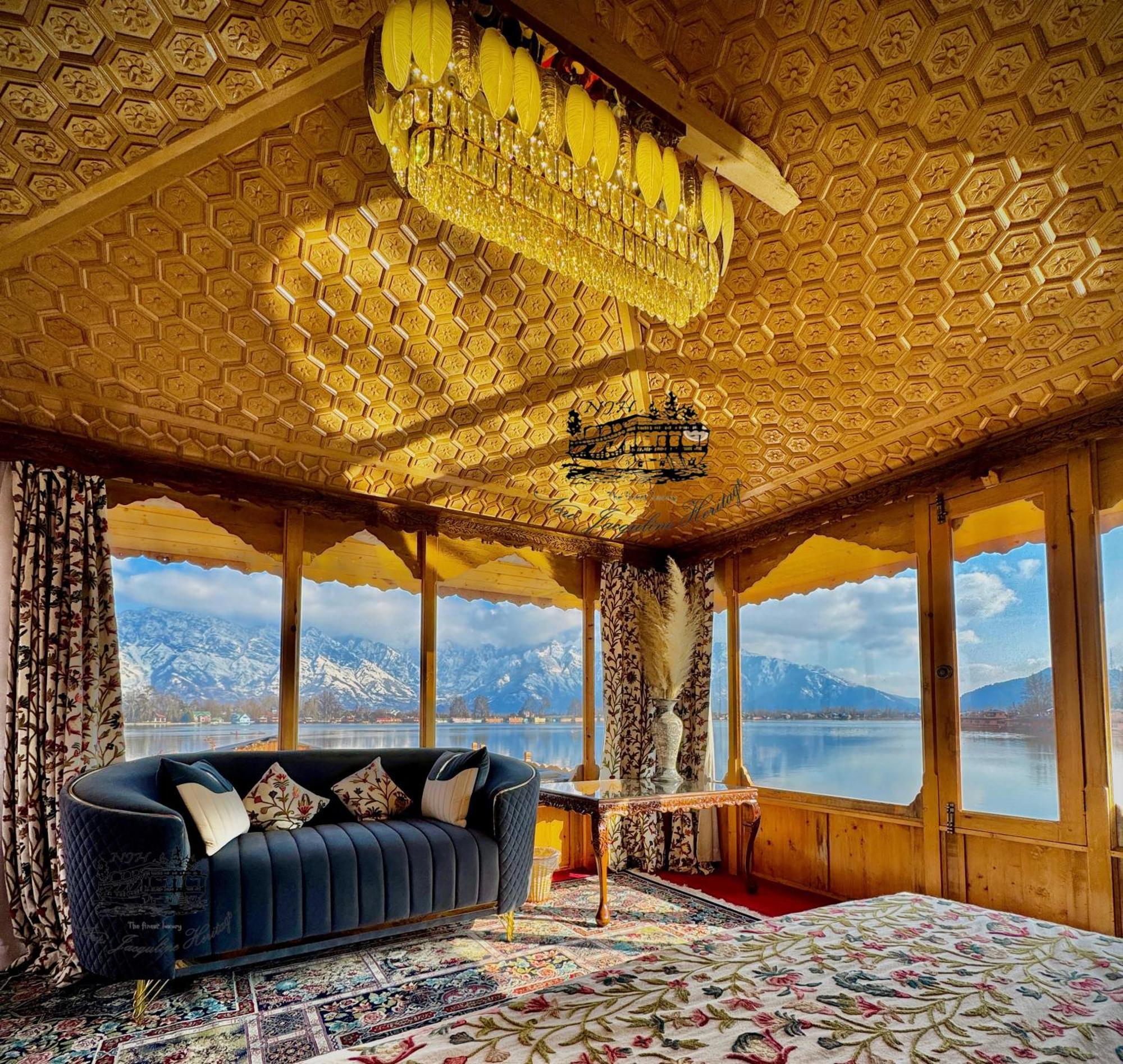New Jacquline Heritage Houseboats Srinagar  Ngoại thất bức ảnh